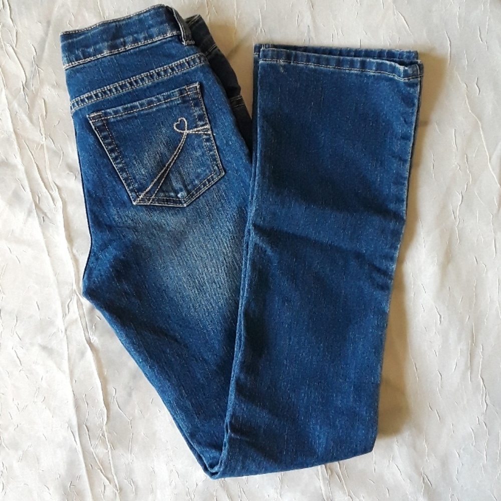 Girls boot cut jeans